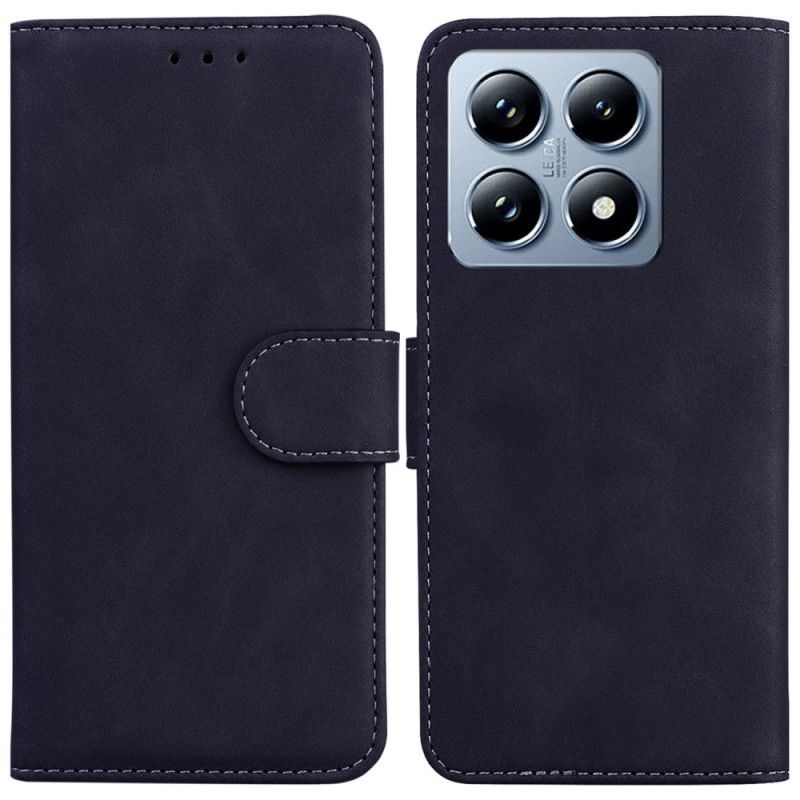 Kožený Kryt Xiaomi 14t Pro Semišový Efekt