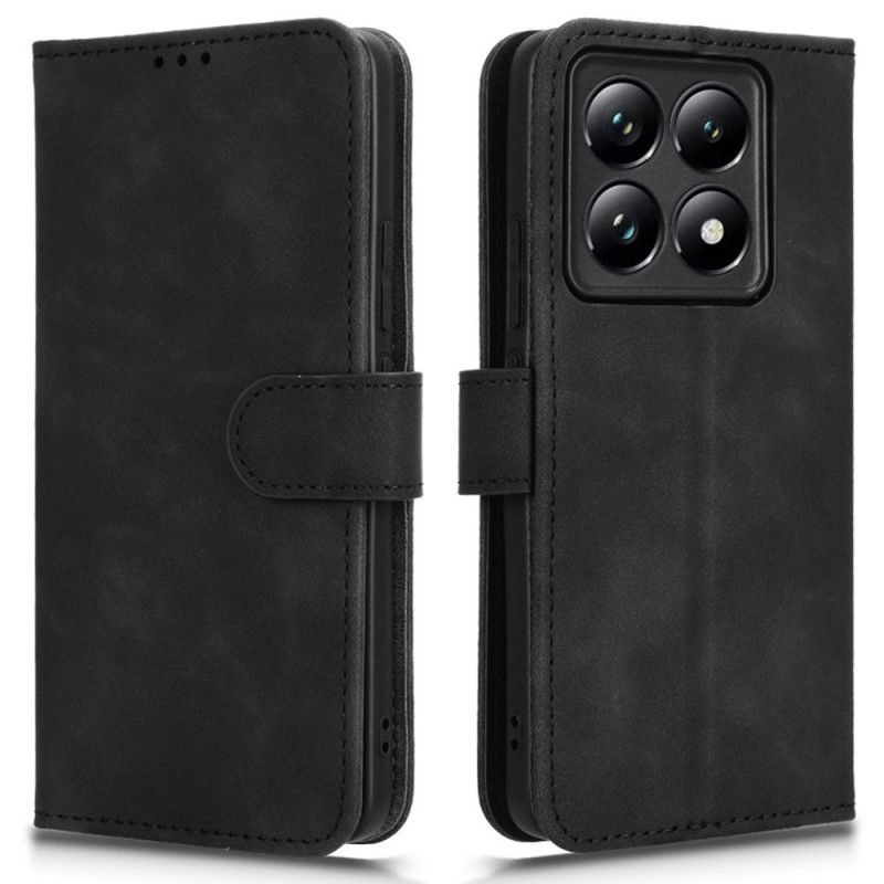 Kožený Kryt Xiaomi 14t Pro Semišový Styl