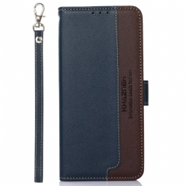Kryt Xiaomi 14t Pro Dvoubarevná Rfid Peněženka