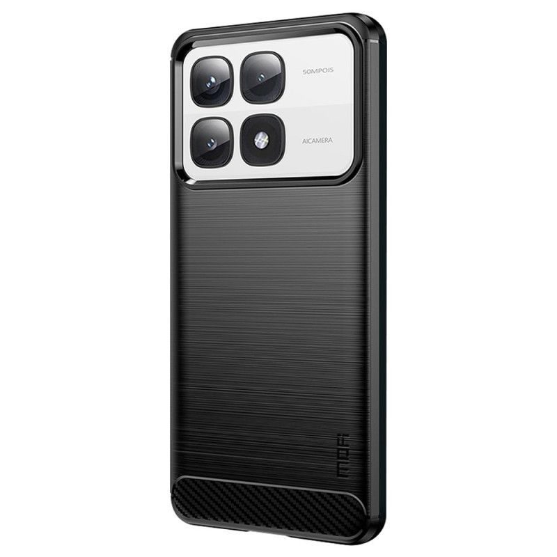 Kryt Xiaomi 14t Pro Kryty Na Mobil Kartáčované Uhlíkové Vlákno