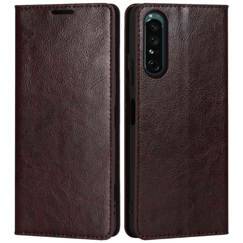 Flipové Pouzdro Na Sony Xperia 1 IV Funkce Podpory Koženého Držáku Karty