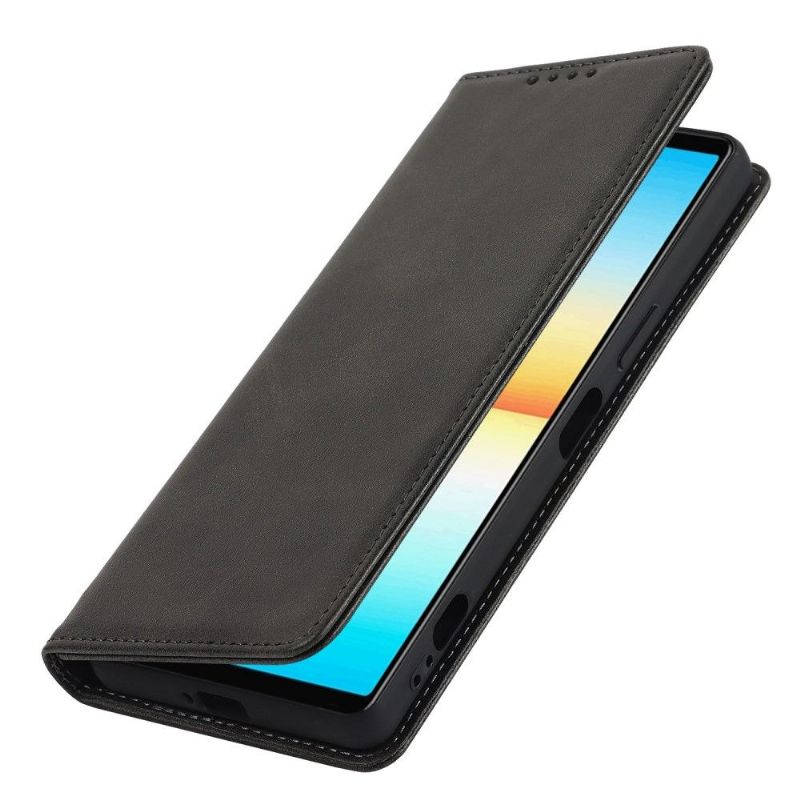 Flipové Pouzdro Na Sony Xperia 1 IV Kožené Pouzdro Chlopeň Držáku Karty Z Umělé Kůže