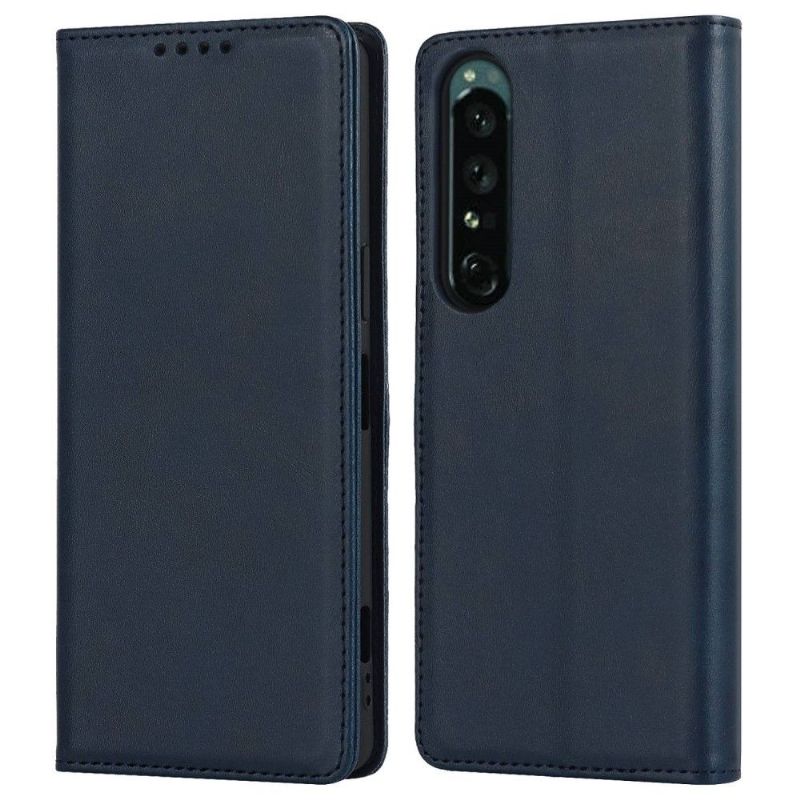 Flipové Pouzdro Na Sony Xperia 1 IV Kožené Pouzdro Chlopeň Držáku Karty Z Umělé Kůže