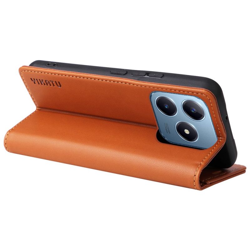 Kožené Pouzdro Folio Realme C61 Yikatu