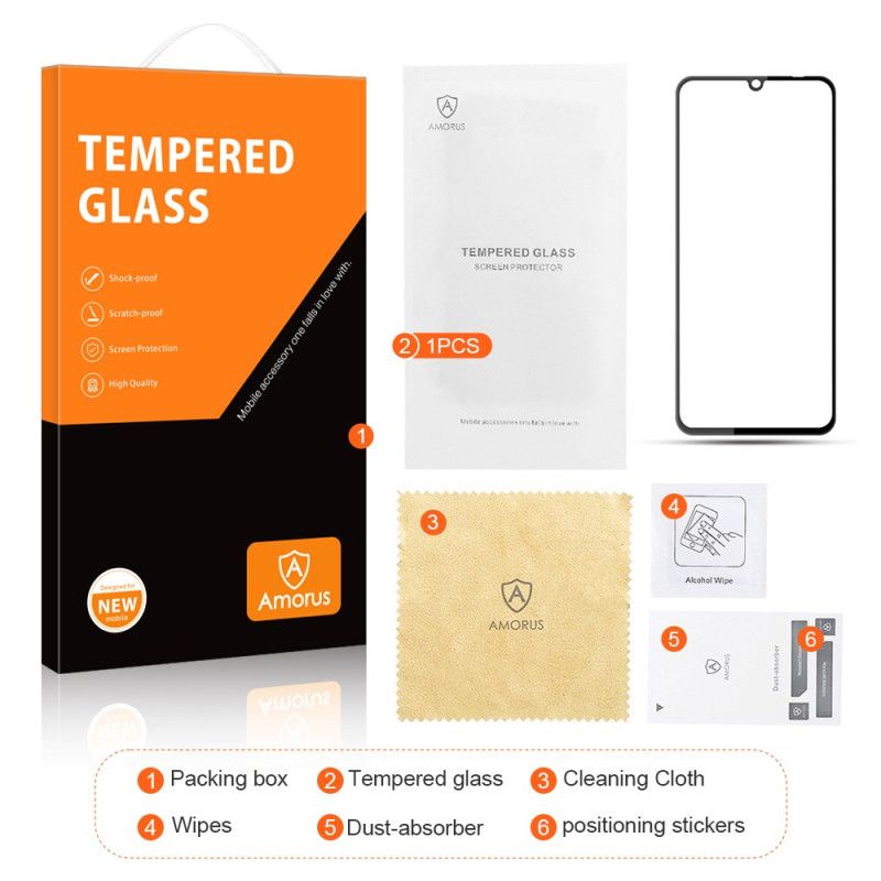 Ochranné Tvrzené Sklo Pro Realme Note 60x / C63 / C61 Amorus