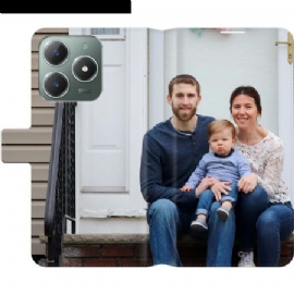 Peněženková Pouzdra Realme C61 Kryty Na Mobil Klasika