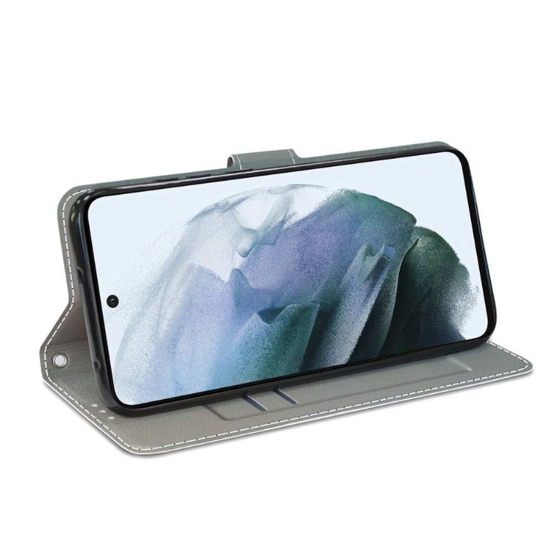 Flipové Pouzdro Na Samsung Galaxy S21 FE Kamufláž