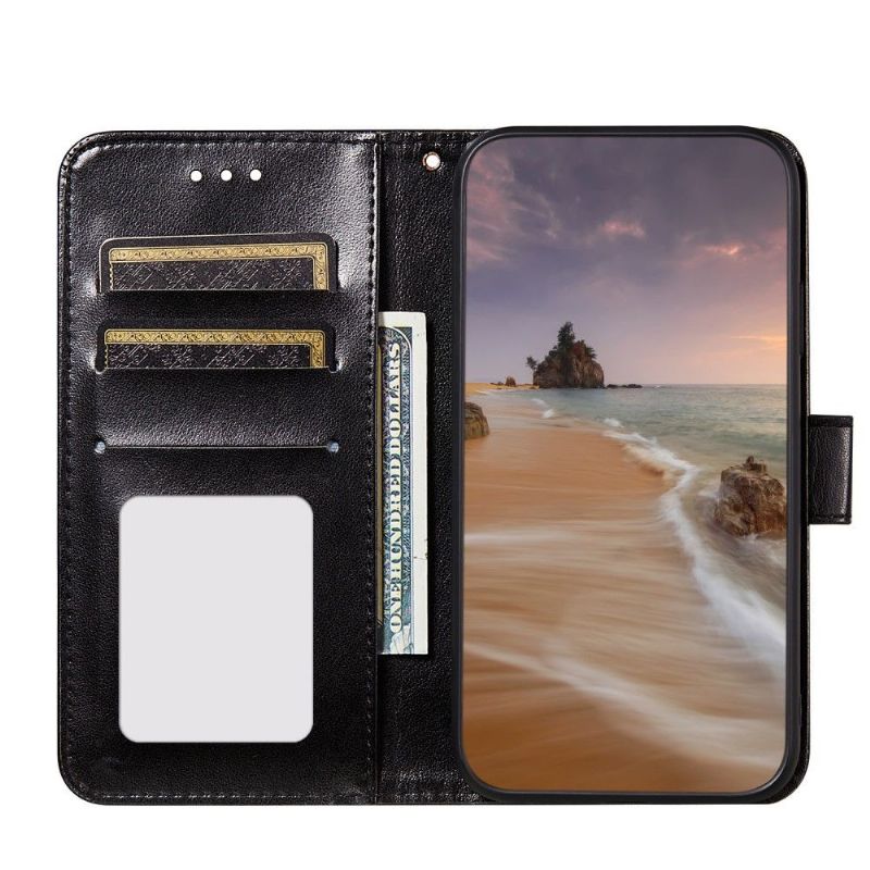 Flipové Pouzdro Na Samsung Galaxy S21 FE Kožené Pouzdro Držák Klopové Karty