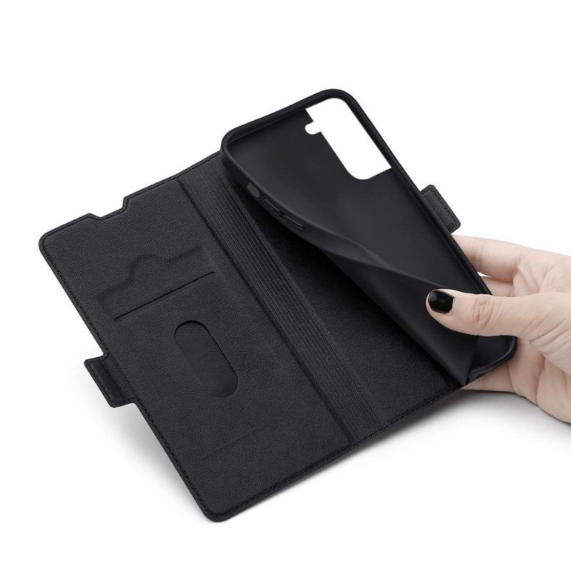 Flipové Pouzdro Na Samsung Galaxy S21 FE Minimalistický Obchod S Umělou Kůží