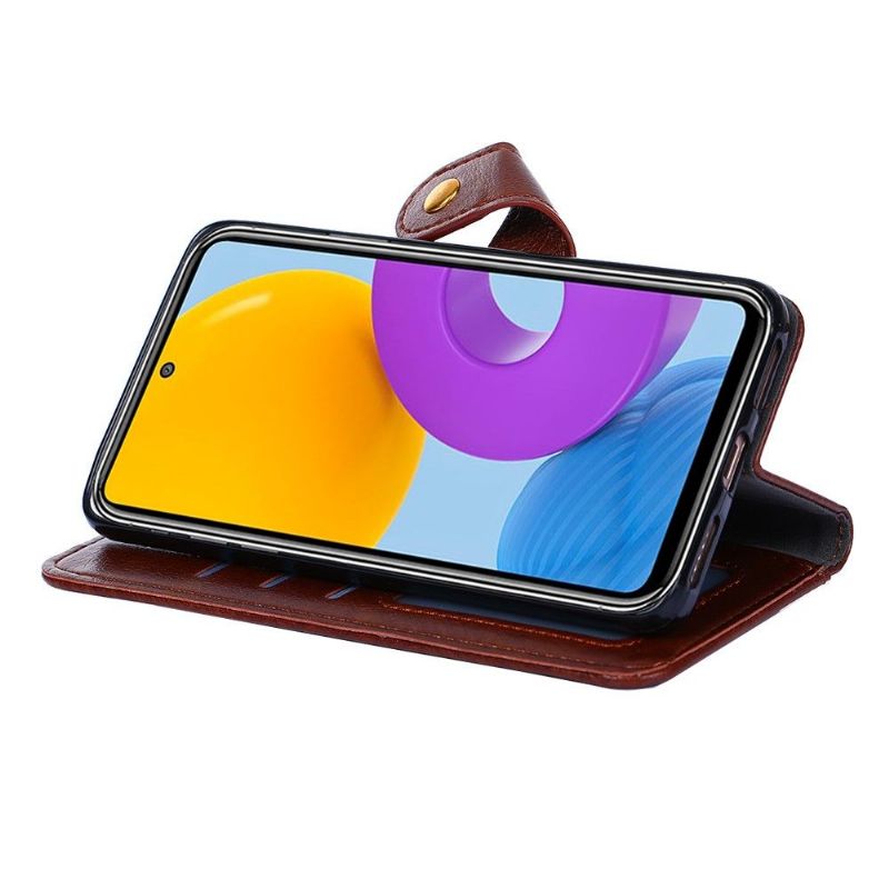 Flipové Pouzdro Na Samsung Galaxy S21 FE Peněženka Na Mince Z Umělé Kůže
