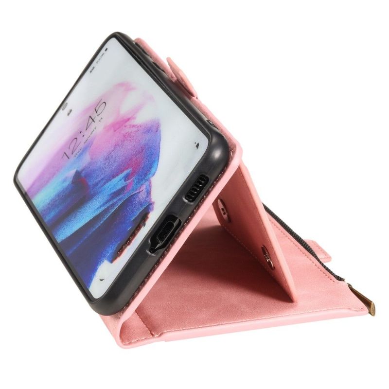 Flipové Pouzdro Na Samsung Galaxy S21 FE Peněženkové Pouzdro Booth Funkce