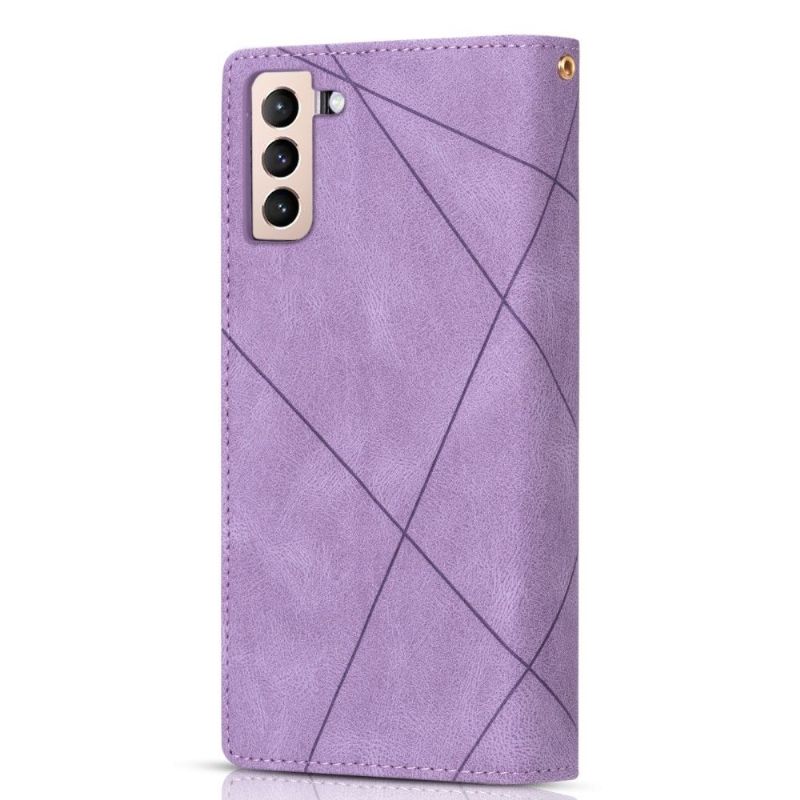 Flipové Pouzdro Na Samsung Galaxy S21 FE Peněženkové Pouzdro Célia Umělá Kůže