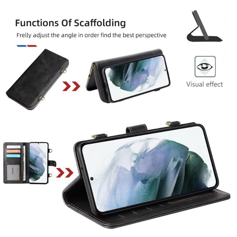 Kryt Flipové Pouzdro Na Samsung Galaxy S21 FE Ochranný Řada 020