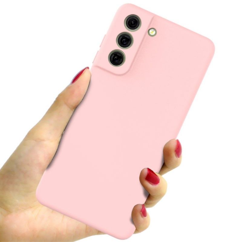 Kryt Na Samsung Galaxy S21 FE Flexibilní Pocitová Barva