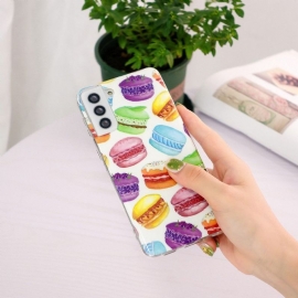 Kryt Na Samsung Galaxy S21 FE Fluorescenční Makronky