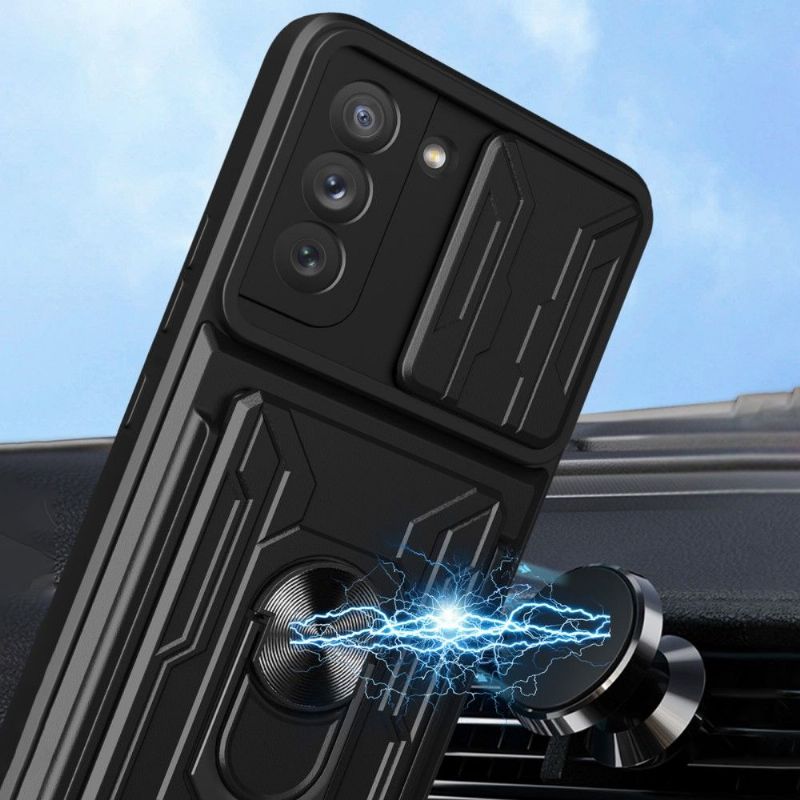Kryt Na Samsung Galaxy S21 FE Funkce Podpory Posuvu Kamery