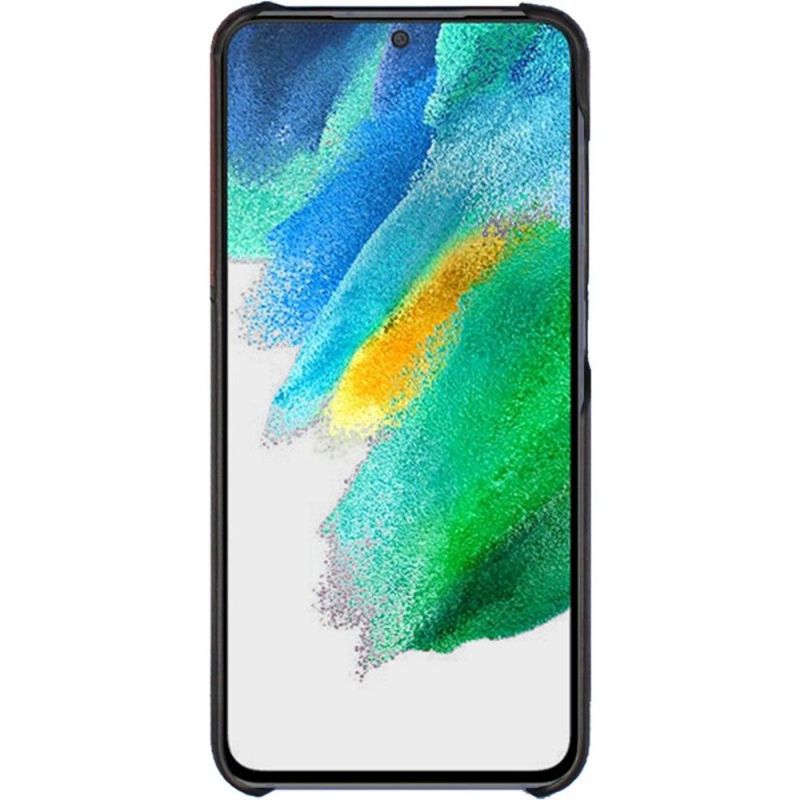 Kryt Na Samsung Galaxy S21 FE Imak Dvoubarevná Umělá Kůže