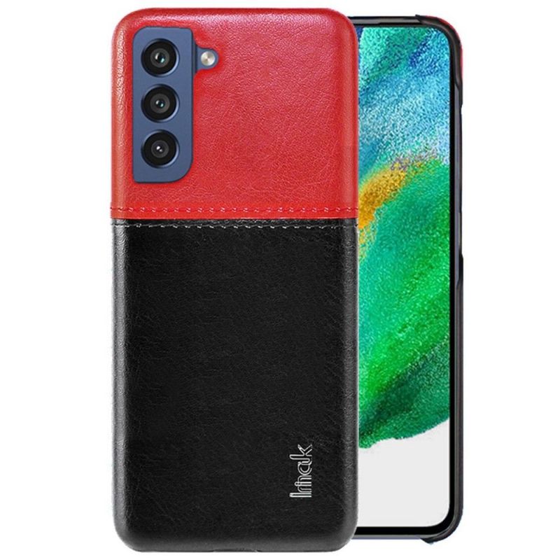 Kryt Na Samsung Galaxy S21 FE Imak Dvoubarevná Umělá Kůže