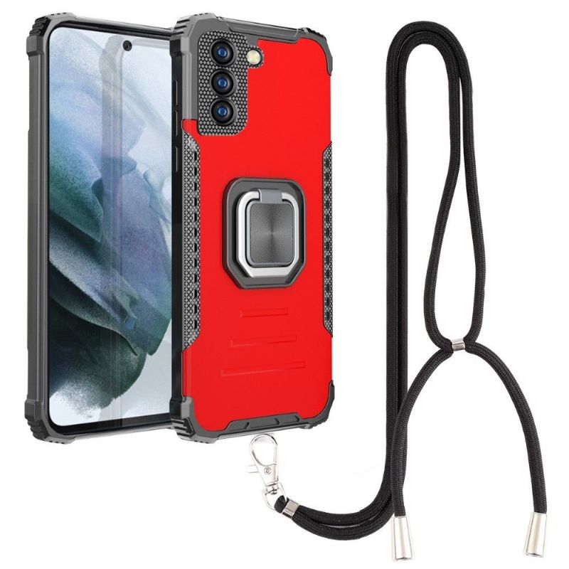 Kryt Na Samsung Galaxy S21 FE Na Lana Darius A Rotační Prstenec