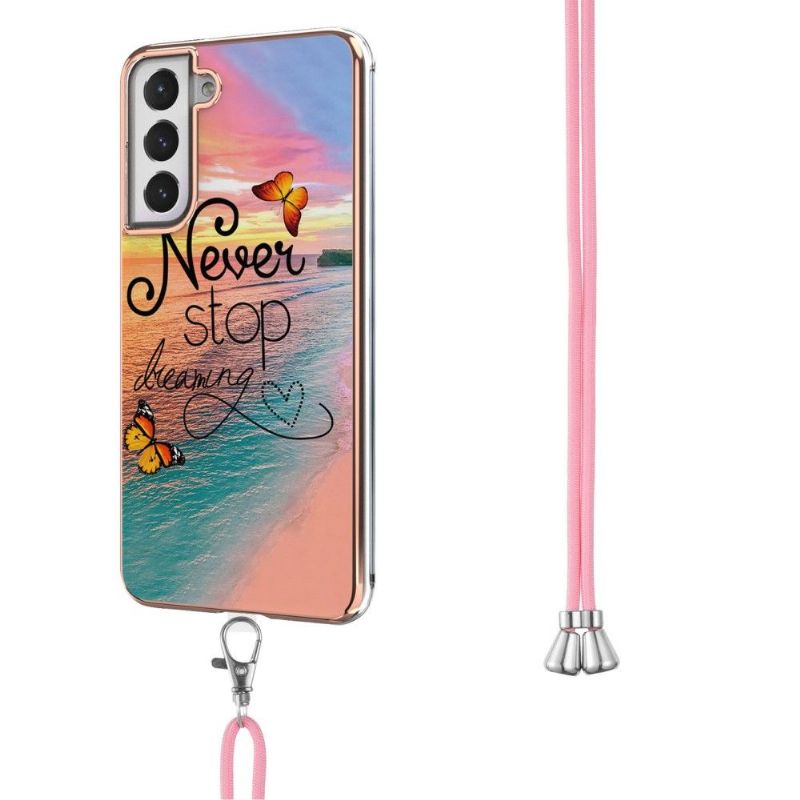 Kryt Na Samsung Galaxy S21 FE Na Lana Nikdy Nepřestávejte Snít