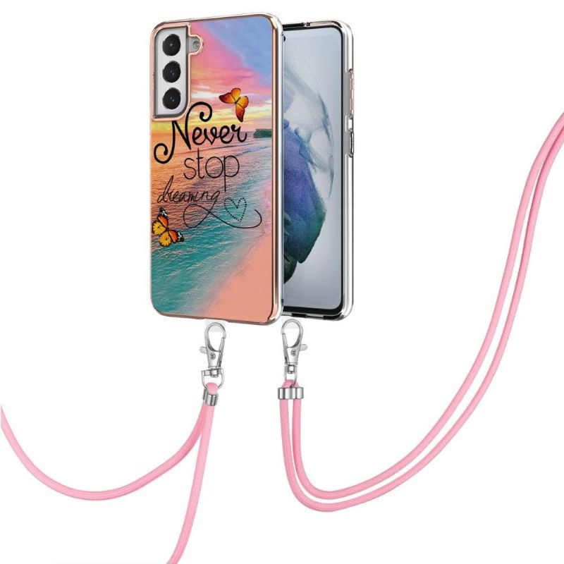Kryt Na Samsung Galaxy S21 FE Na Lana Nikdy Nepřestávejte Snít