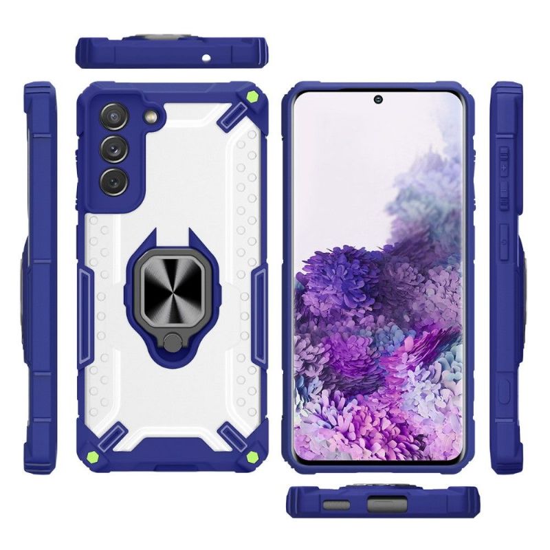 Kryt Na Samsung Galaxy S21 FE Nárazuvzdorné S Opěrným Kroužkem