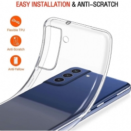 Kryt Na Samsung Galaxy S21 FE Ochranný + Ochranné Tvrzené Sklo
