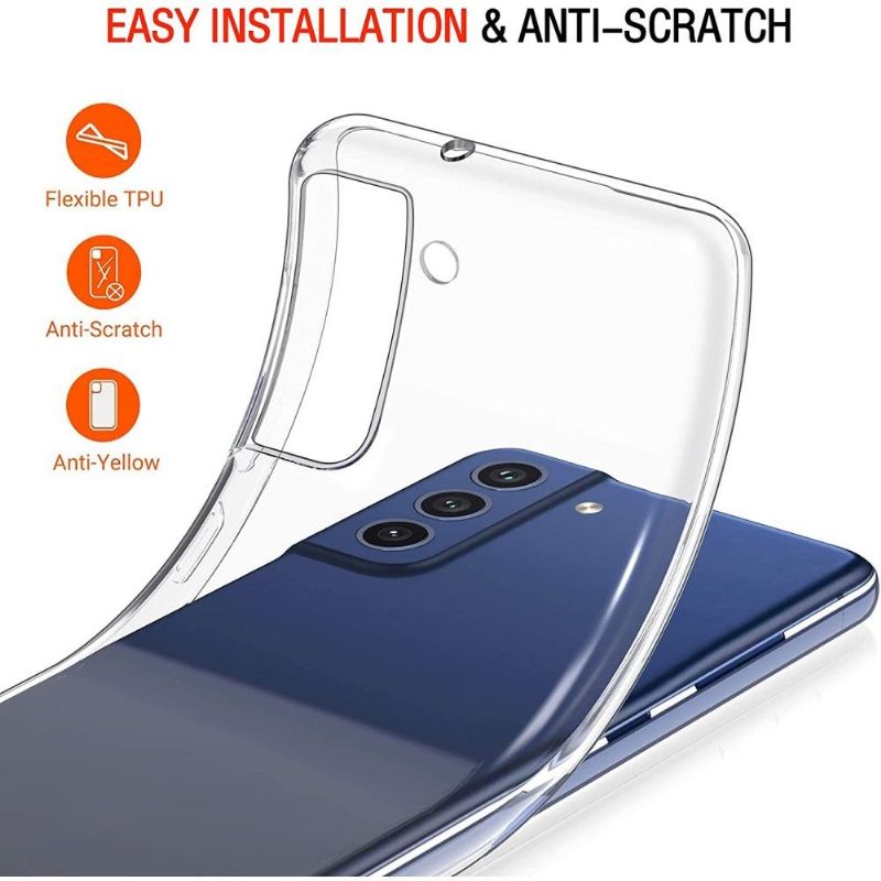 Kryt Na Samsung Galaxy S21 FE Ochranný + Ochranné Tvrzené Sklo