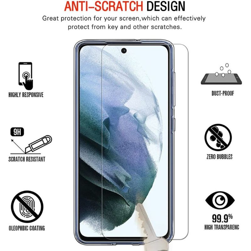 Kryt Na Samsung Galaxy S21 FE Ochranný + Ochranné Tvrzené Sklo