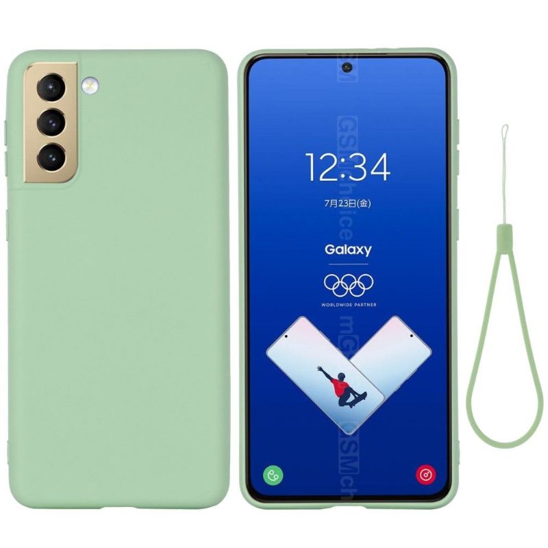 Kryt Na Samsung Galaxy S21 FE Puro Tekutý Silikon