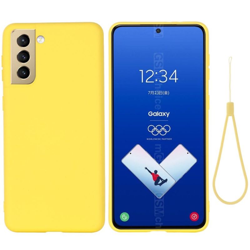 Kryt Na Samsung Galaxy S21 FE Puro Tekutý Silikon
