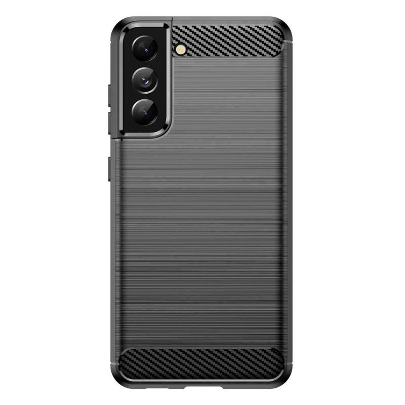 Kryt Na Samsung Galaxy S21 FE Silikonový Kartáčovaný Efekt