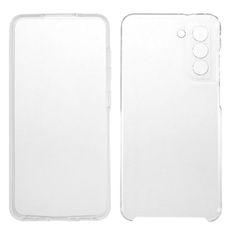 Kryt Na Samsung Galaxy S21 FE Vyčistit Přední A Zadní Stranu