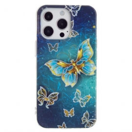 Kryt Na iPhone 15 Pro Max Vzácní Motýli