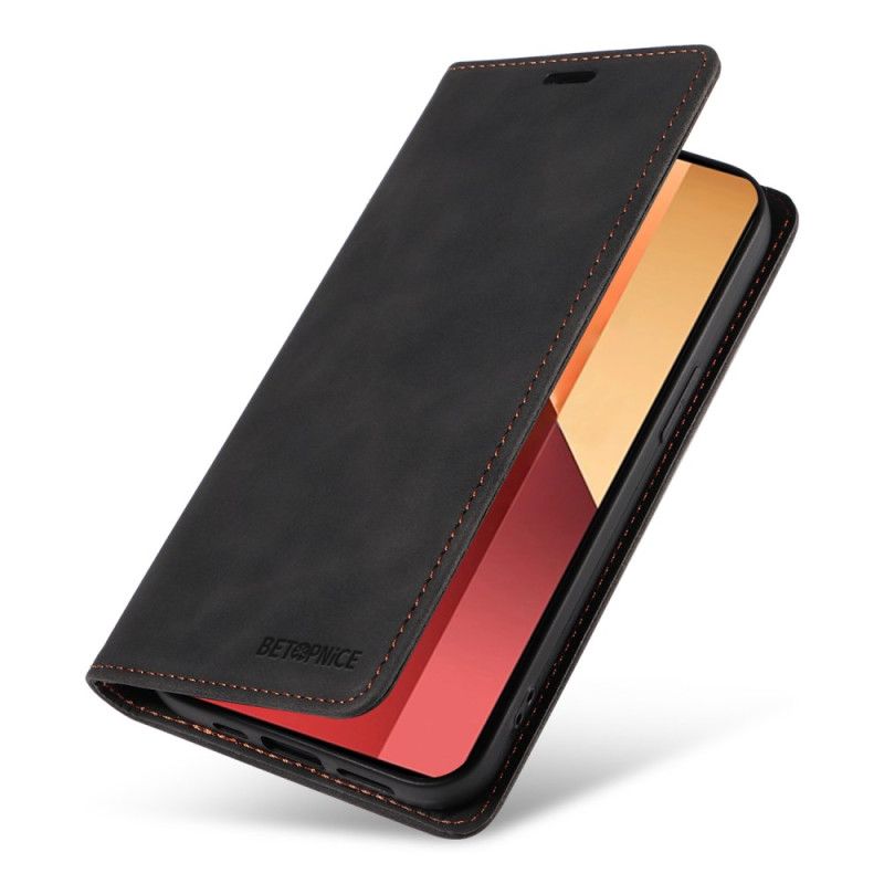Kožené Pouzdro Folio Na Xiaomi Redmi Note 14s Betopnice