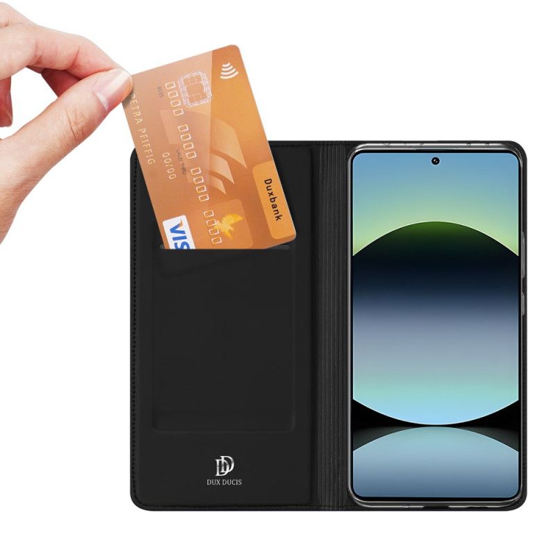 Kožené Pouzdro Folio Xiaomi Redmi Note 14s Skin Pro Series Dux Duci