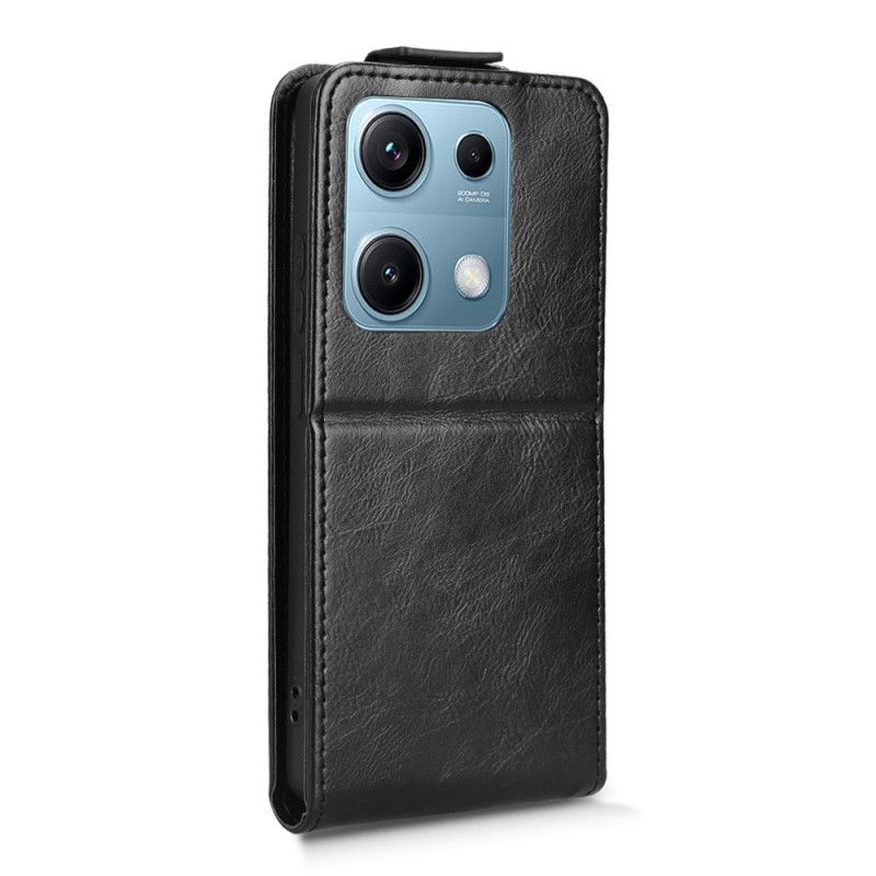 Kožený Kryt Xiaomi Redmi Note 14s Design S Vertikální Klopou