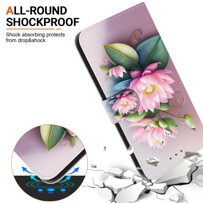 Kožený Kryt Xiaomi Redmi Note 14s Lekníny