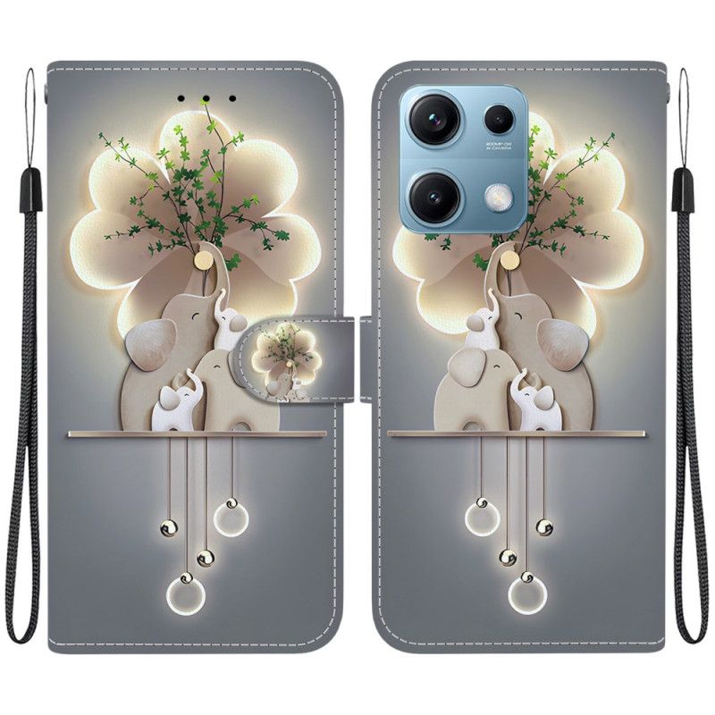 Kožený Kryt Xiaomi Redmi Note 14s Sloni