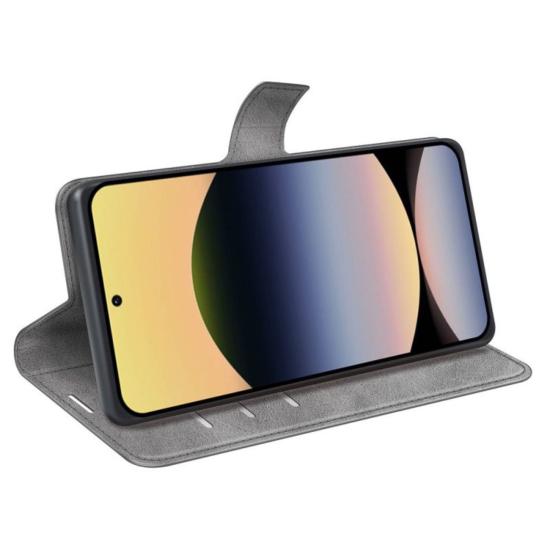 Kožený Kryt Xiaomi Redmi Note 14s Kožený Styl