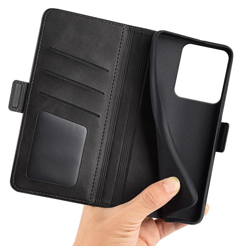 Peněženková Pouzdra Xiaomi Redmi Note 14s Kryty Na Mobil Dvojitá Magnetická Spona