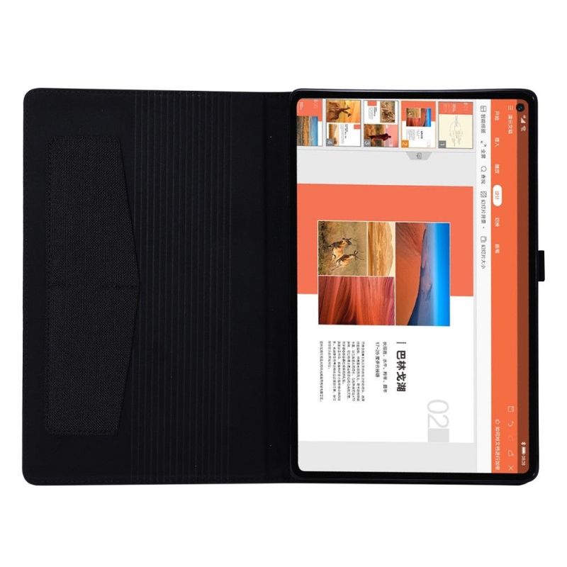 Flipové Pouzdro Na Realme Pad Efekt Plátna Oxford