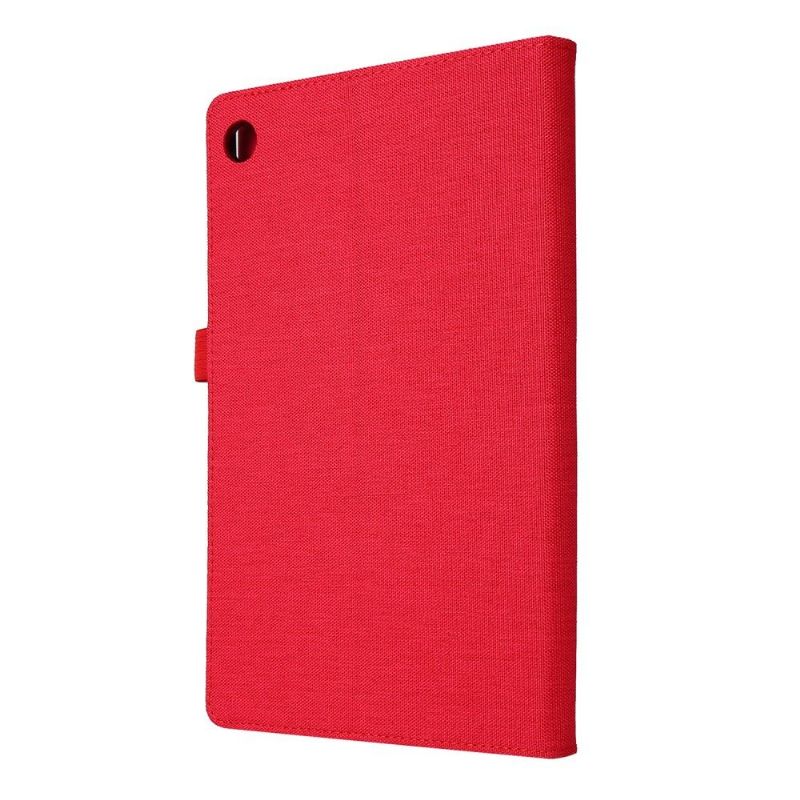 Flipové Pouzdro Na Realme Pad Efekt Plátna Oxford