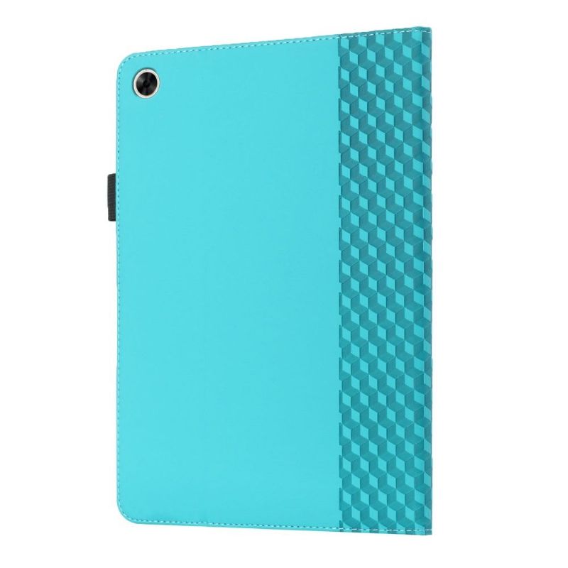 Flipové Pouzdro Na Realme Pad Kožené Pouzdro Držák Karet S Chlopní Geometrie Kostky