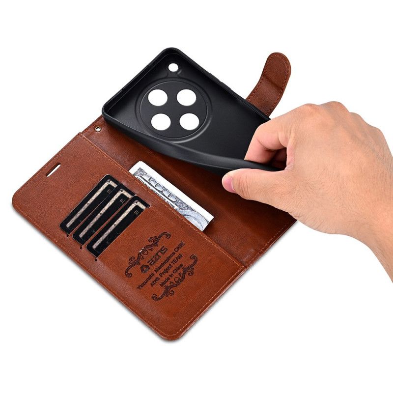 Kožený Kryt Oppo Find X8 Kožený Efekt Azns