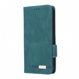 Kožený Kryt Oppo Find X8 Efekt Vintage Semiše