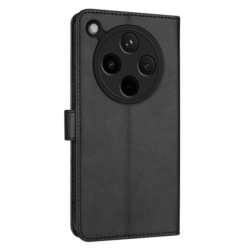 Kožený Kryt Oppo Find X8 Jednoduchá Umělá Kůže Azns