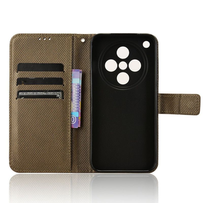 Kožený Kryt Oppo Find X8 Pásek S Puntíky