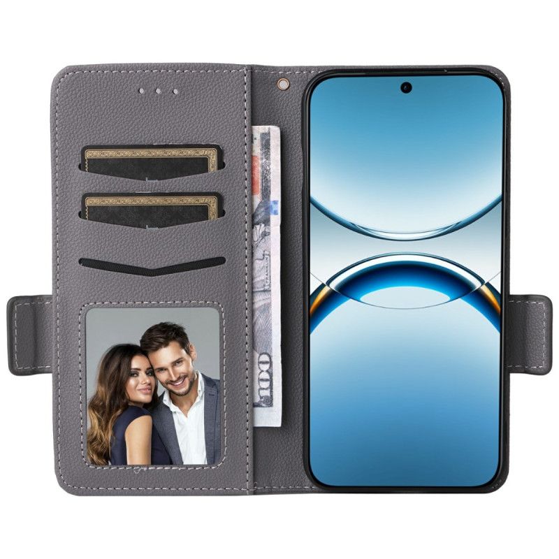 Kožený Kryt Oppo Find X8 Řemínek Z Liči Umělá Kůže