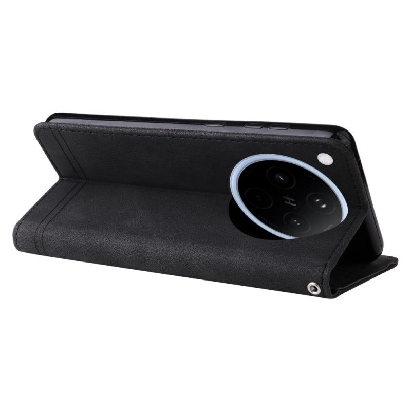 Peněženková Pouzdra Oppo Find X8 Kryty Na Mobil Klasický Vintage Pásek